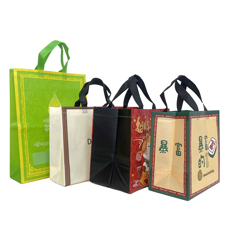 Custom non woven takeout bags Custom non woven takeout bags