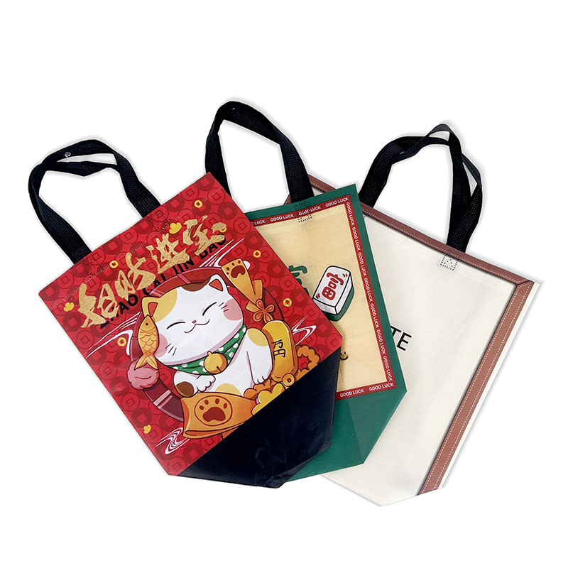 Custom Non Woven Takeout Bags for Food Delivery Custom Non Woven Takeout Bags for Food Delivery